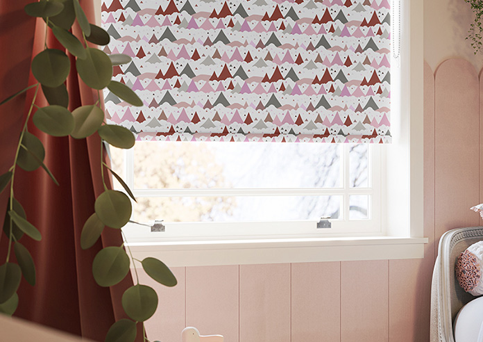 Cloudy Peaks, Petal - Roller Blind - Image 5